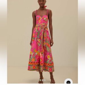 Farm Rio Hot Pink Dress